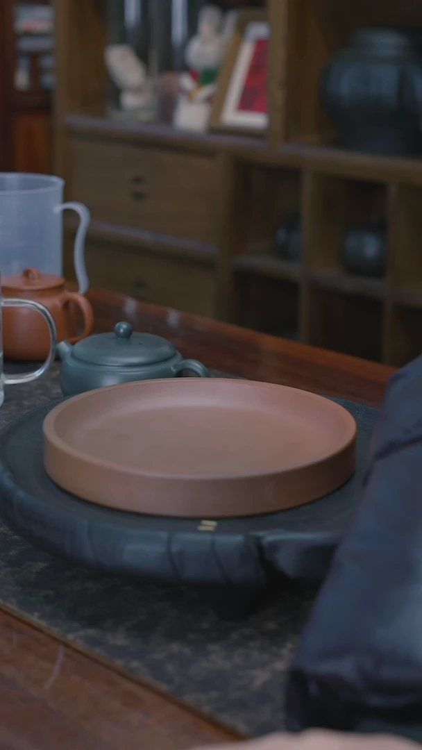 【闪购商品】茶陶印象 电烧窑变 壶承