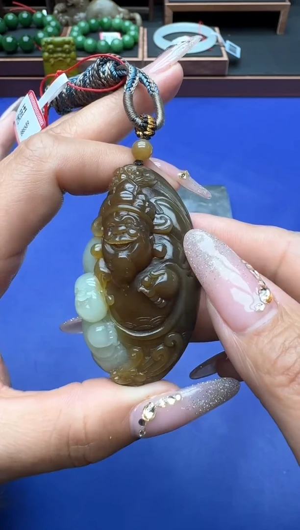 【闪购商品】和田玉挂件未镶嵌qmtb