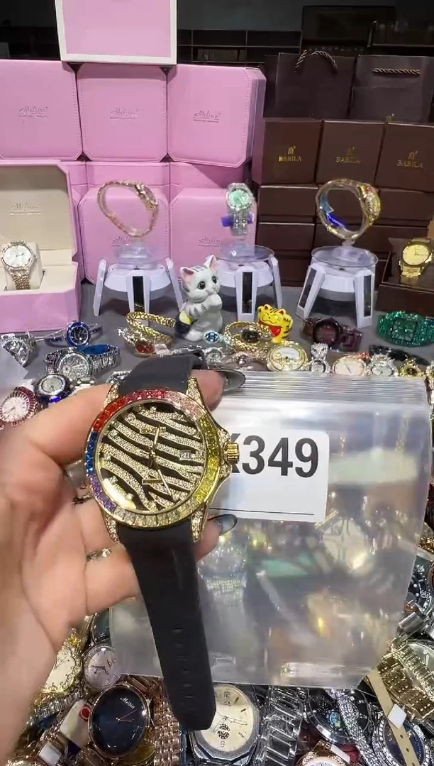 石英机芯不锈钢不锈钢直播定闪专用