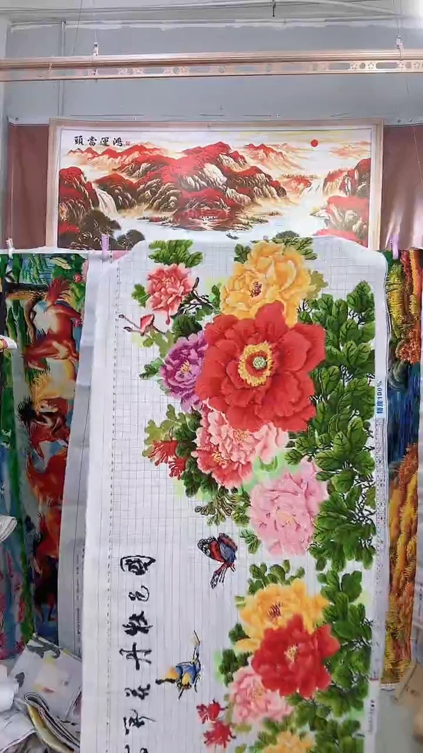 棉  国色牡丹