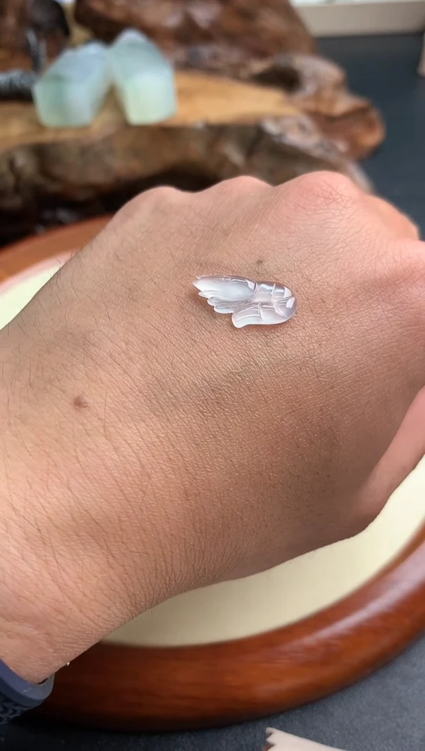 吊坠(不含链)未镶嵌翡翠D****i翡翠饰品-191
