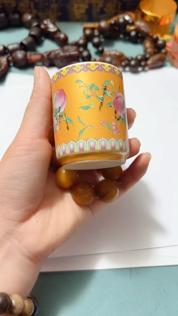 瓷片陶瓷杯子7718