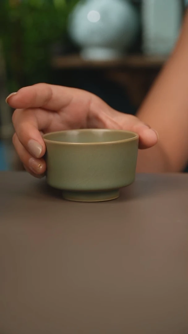 柴烧杯