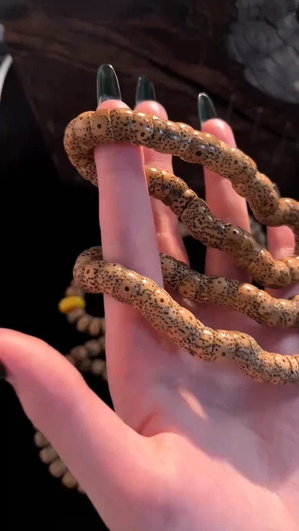 手串星月菩提精工级陈籽桶形大肠手持（B）