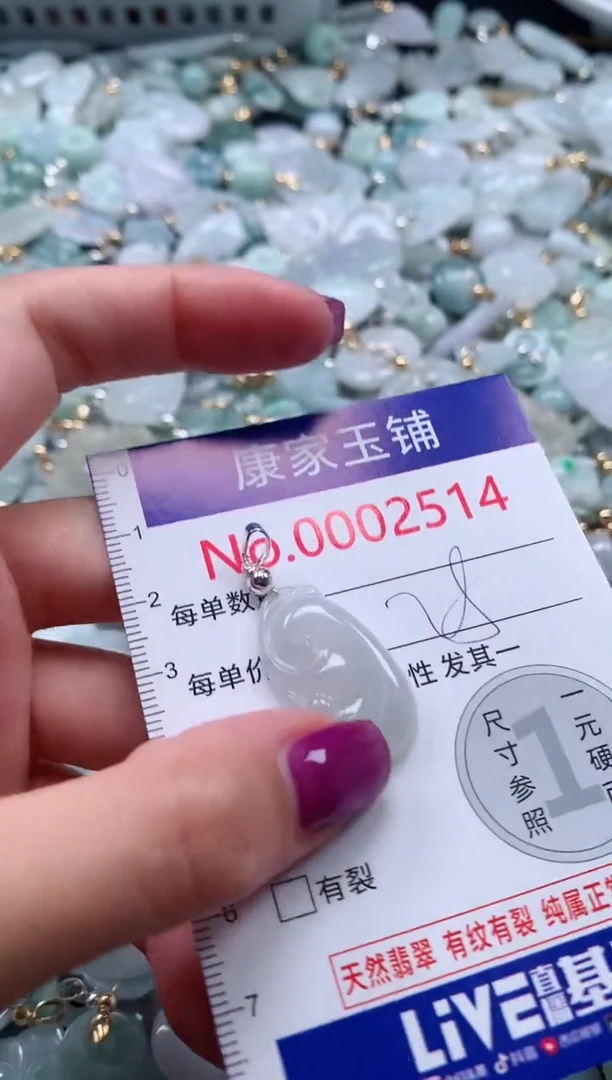 颈饰未镶嵌翡翠2514