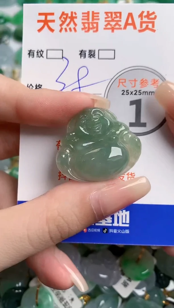 翡翠未镶嵌颈饰24000563