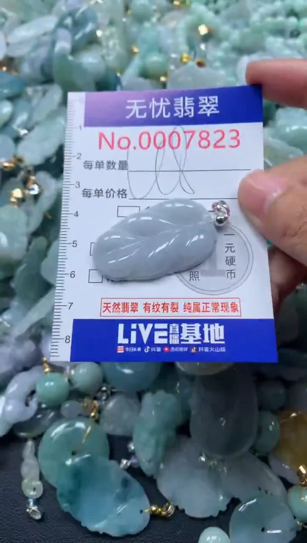 颈饰未镶嵌翡翠7823