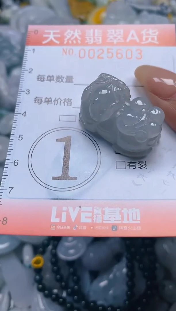 翡翠未镶嵌颈饰闪购0025603