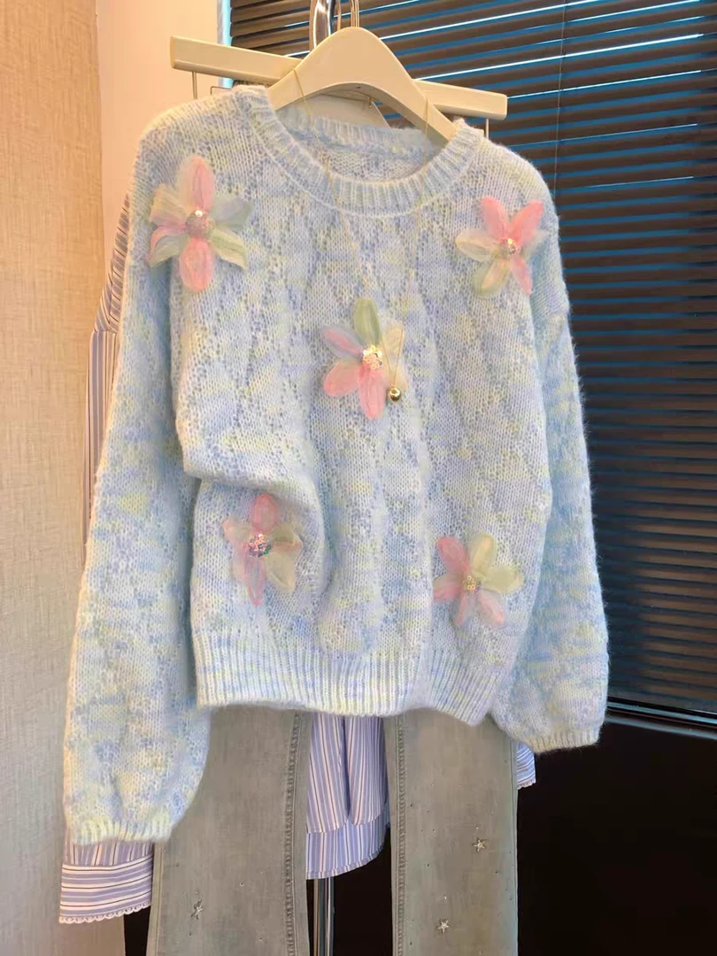 3401-3480撤柜尾货秋冬款毛衣开衫时尚女装