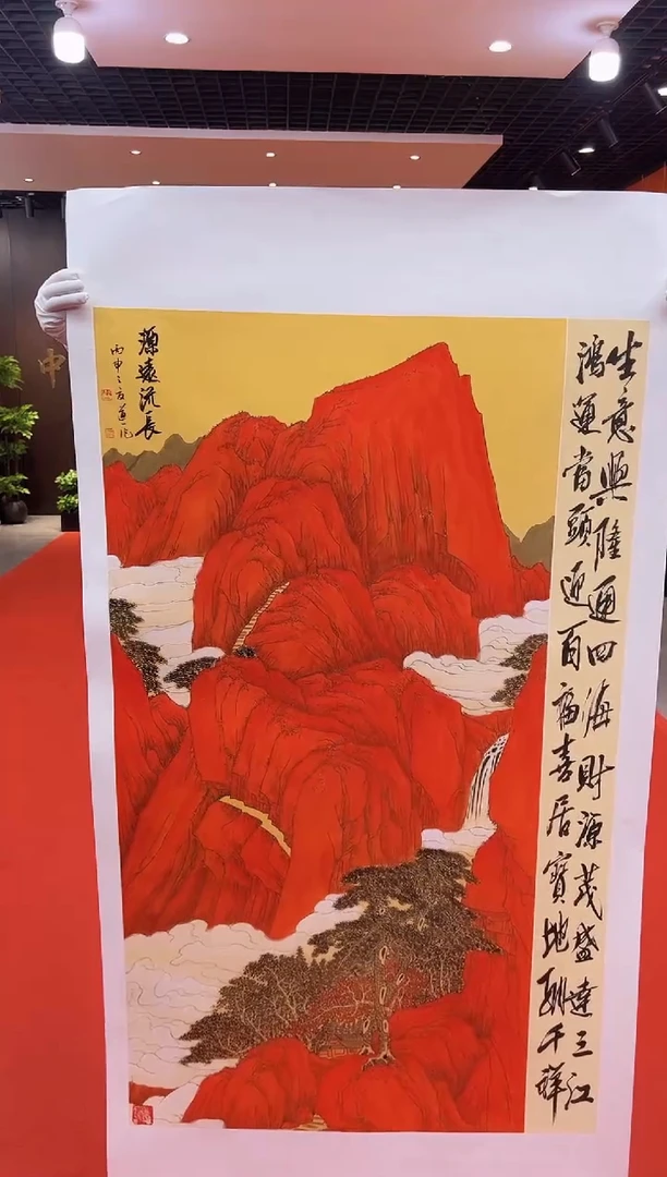 【闪购商品】国画道一老师亲笔绘画作品A72