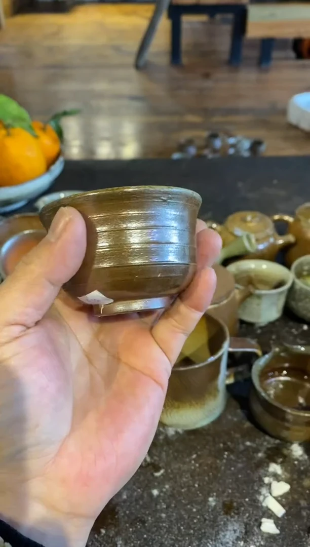 【闪购商品】1浪鬼柴烧 无我系列 杯