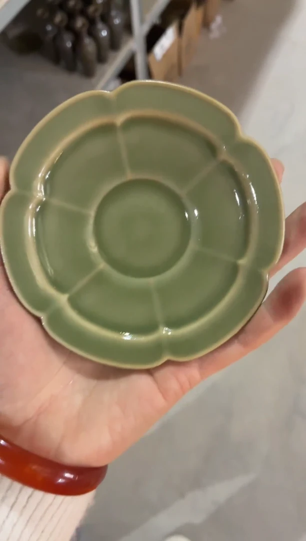 耀州窑仰山杯垫