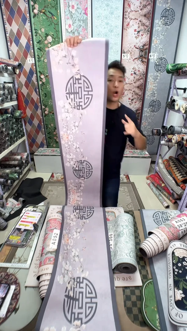 混纺35 240 浅紫微瑕