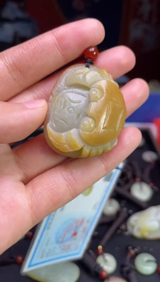 颈饰未镶嵌和田玉123