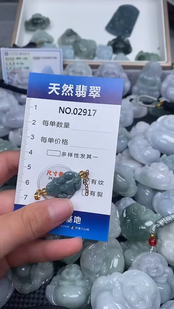 颈饰未镶嵌翡翠纯天然A货翡翠2917