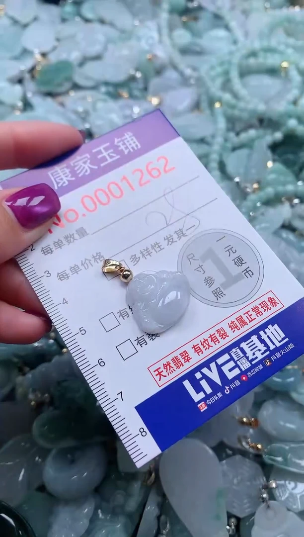 颈饰未镶嵌翡翠1262
