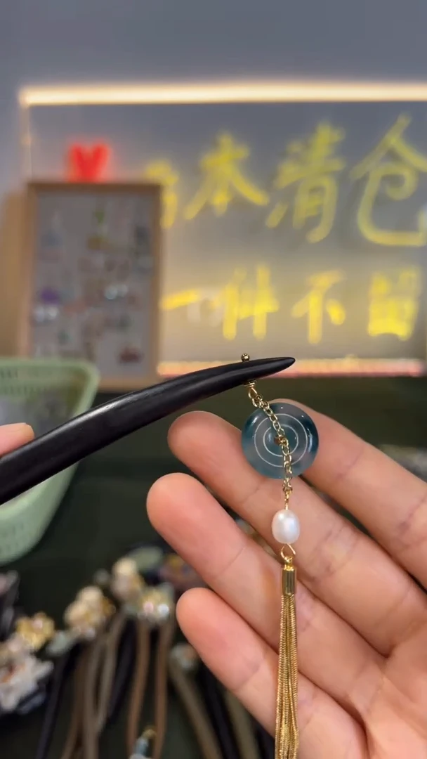 非金属无18厘米木质发簪