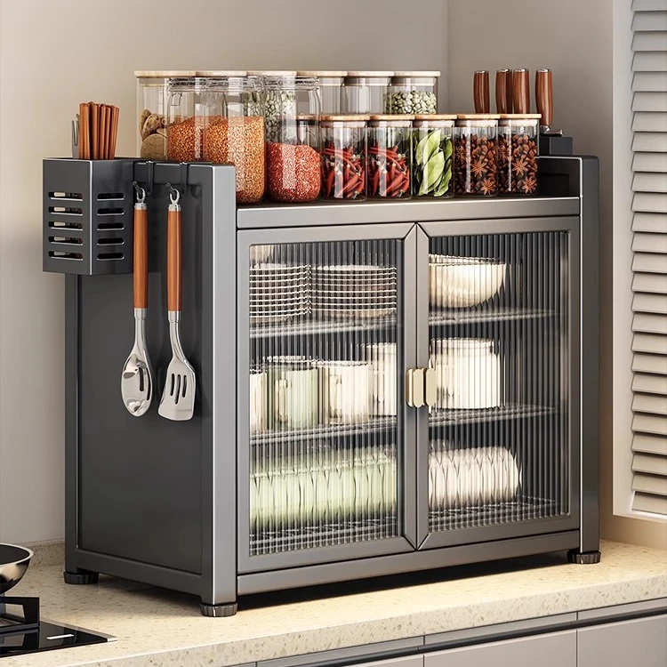 厨房碗碟收纳架台面收纳盒家用碗盘碗筷置物架多功能沥水碗柜