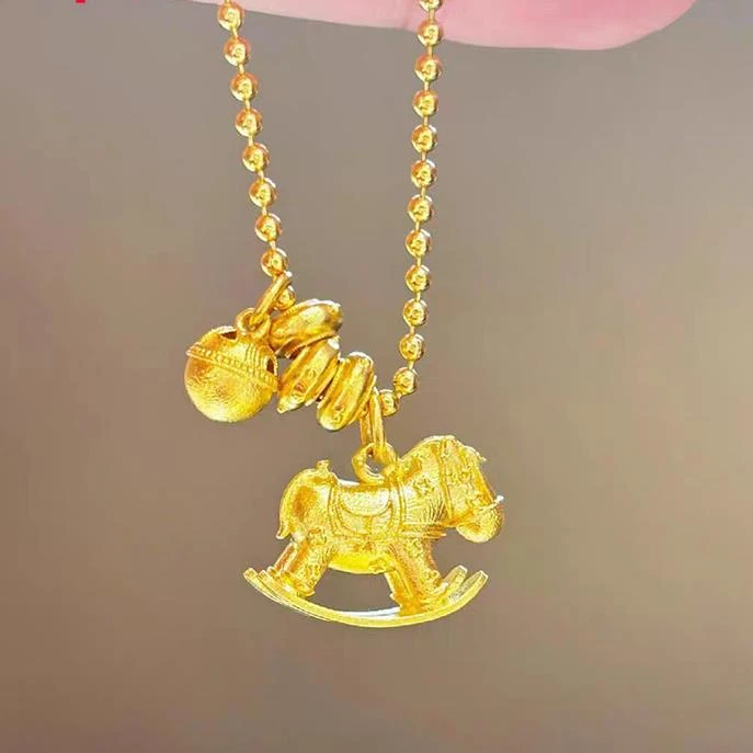 合金项链 【晓韵专享】合金马上有钱套链 HEJT113