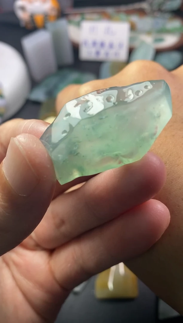 未镶嵌定制翡翠翡翠片料定制未镶嵌12.29-34