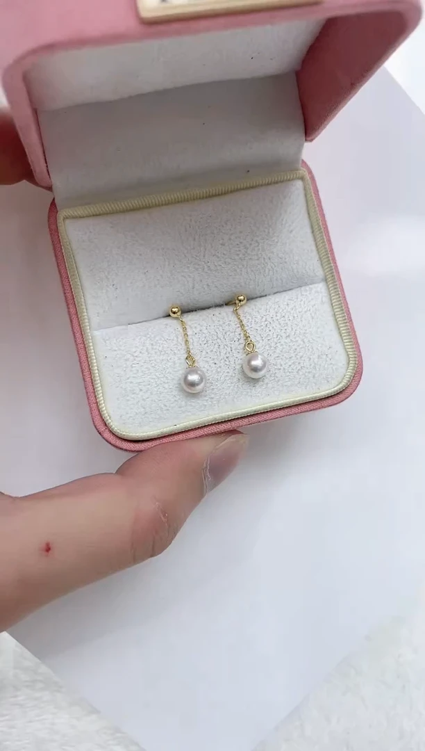 【闪购商品】海水珍珠耳饰银S925镶嵌海水珍珠耳饰