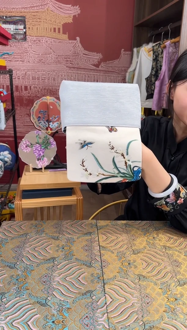 【闪购商品】刺绣苏绣手工刺绣包包