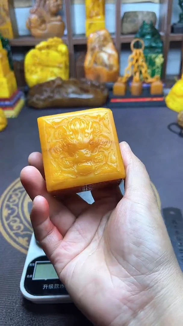 寿山石印石纯天然石料