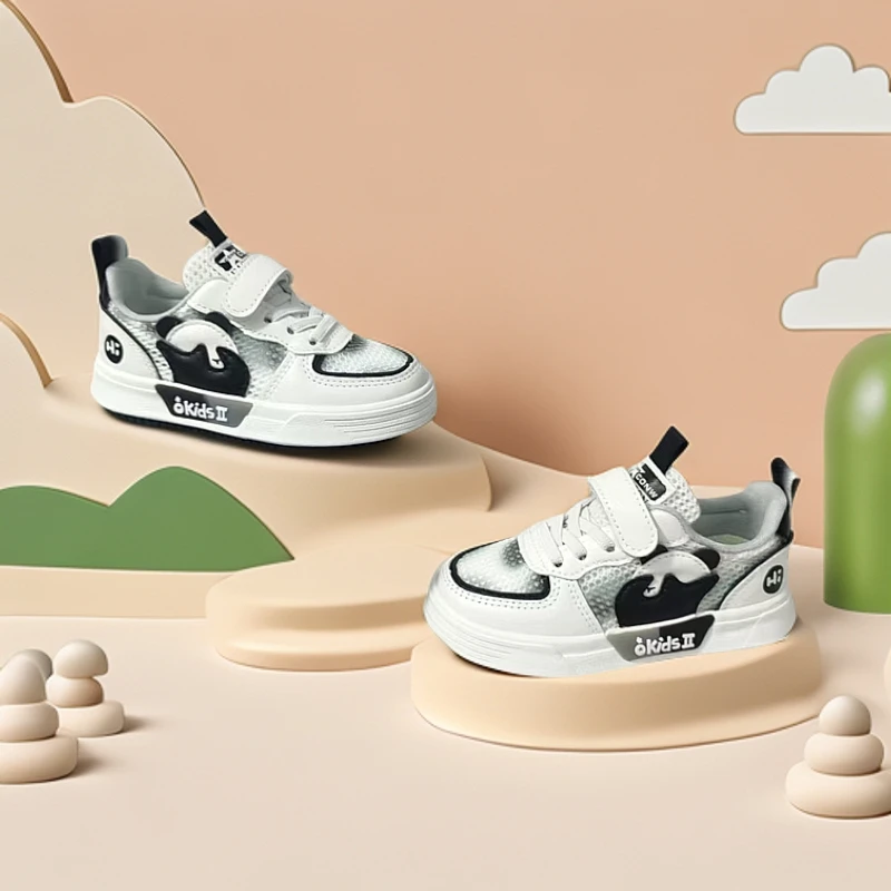 功夫熊猫2112春夏儿童单网透气鞋时尚休闲单网舒适软底板鞋E