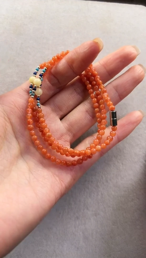 【闪购商品】南红玛瑙颈饰未镶嵌南红