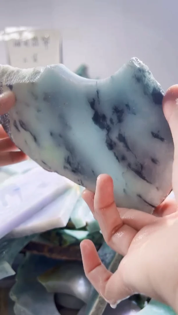 翡翠裸石缅甸翡翠A货柠5442