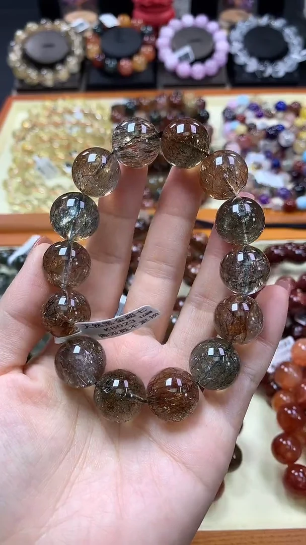 未镶嵌手链水晶16*