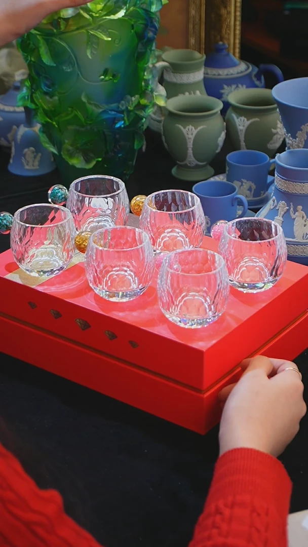 【闪购商品】摆件米多家中古瓷器如图所示6435