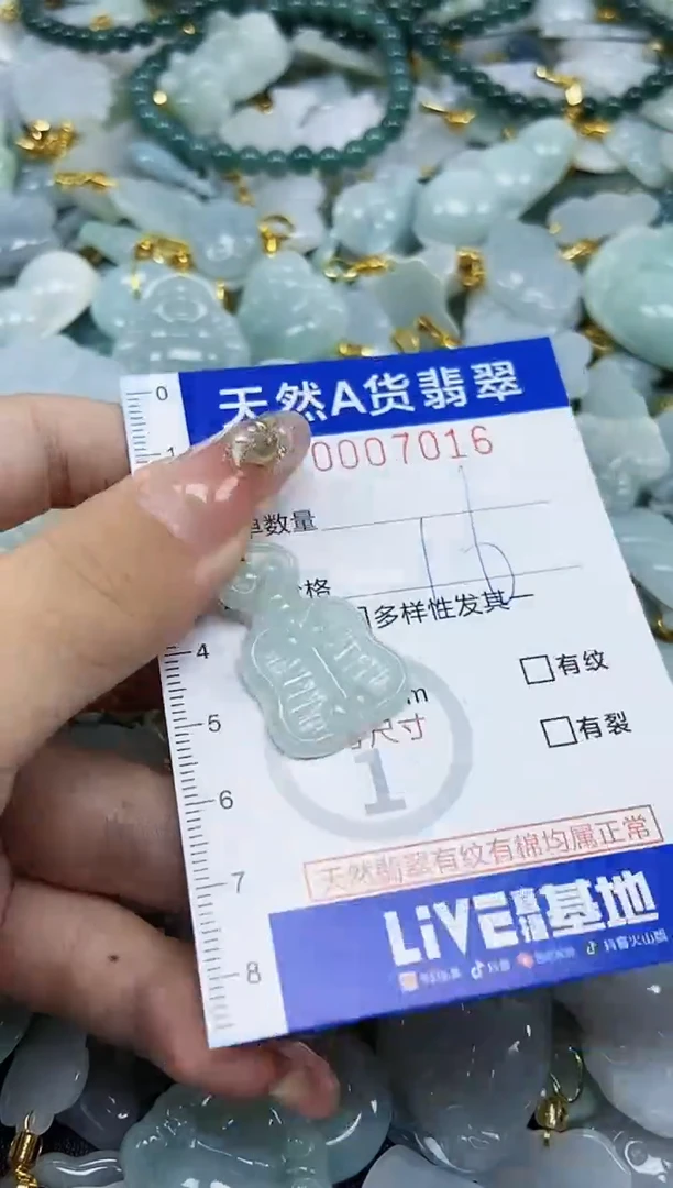 翡翠未镶嵌颈饰天然A货翡翠