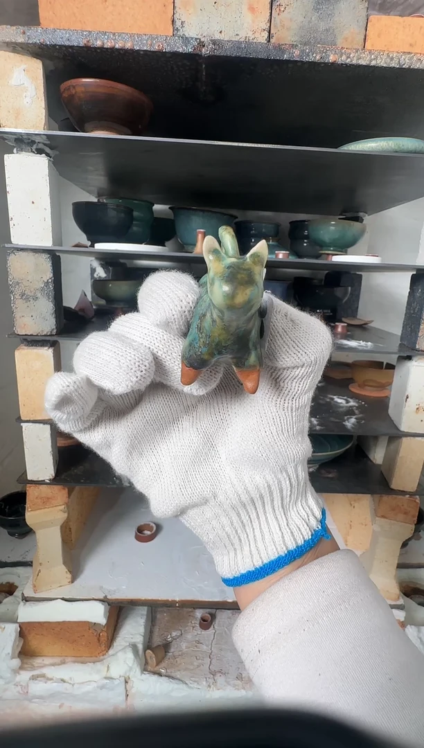 摆件钧瓷我**嘴蘭山窑手作器物889 全品