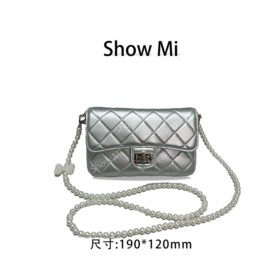 【Show Mi】ZT-D7153-贝母银-轻奢小众时尚百搭女士包sm
