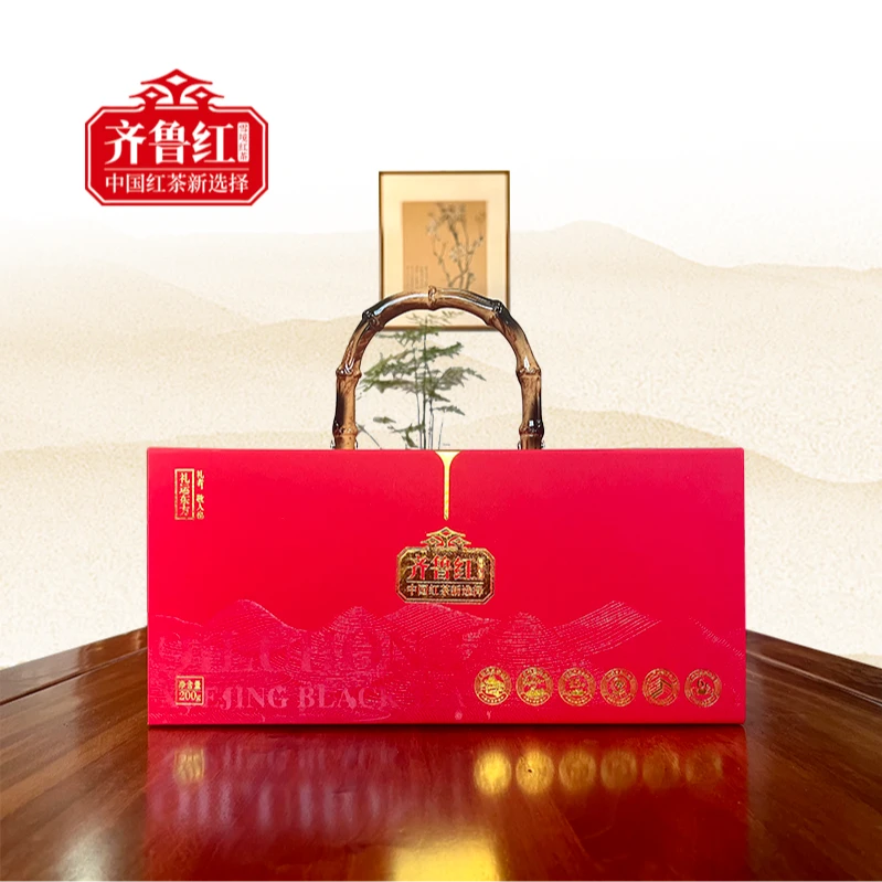齐鲁红雪境红茶 礼运东方 50g*4罐