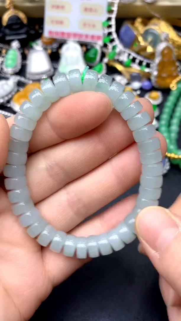 未镶嵌手串翡翠34-中国好珍宝