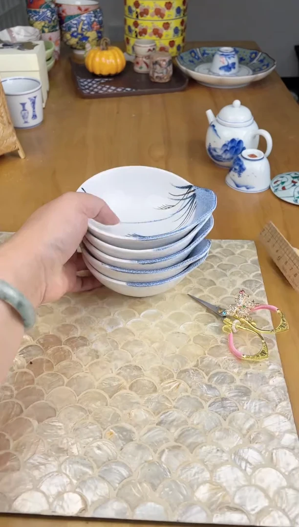 瓷片默认微瑕，看清尺寸品相再拍