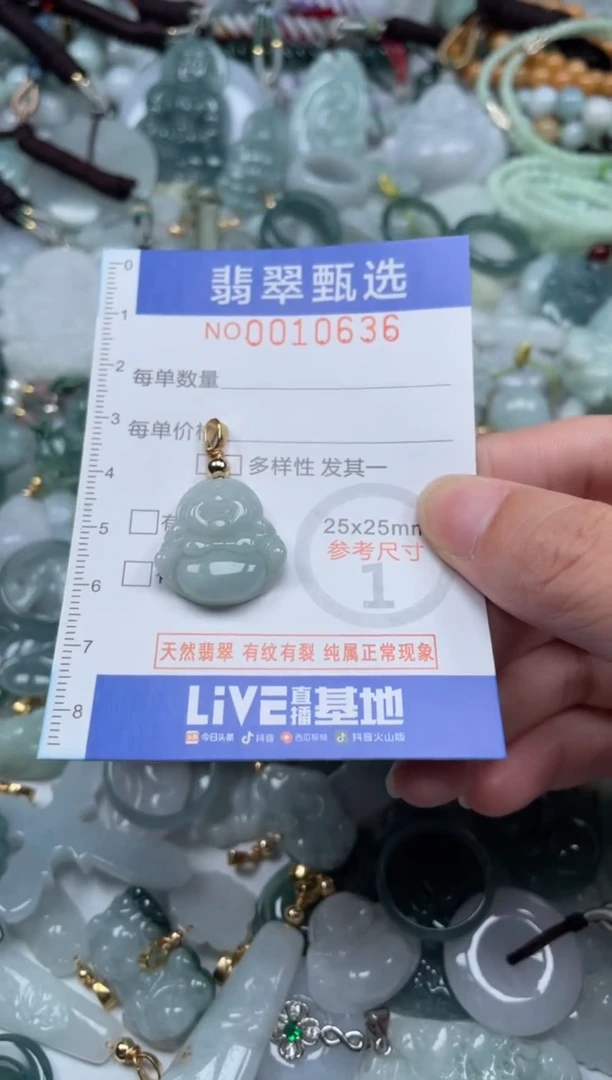 颈饰未镶嵌翡翠10636