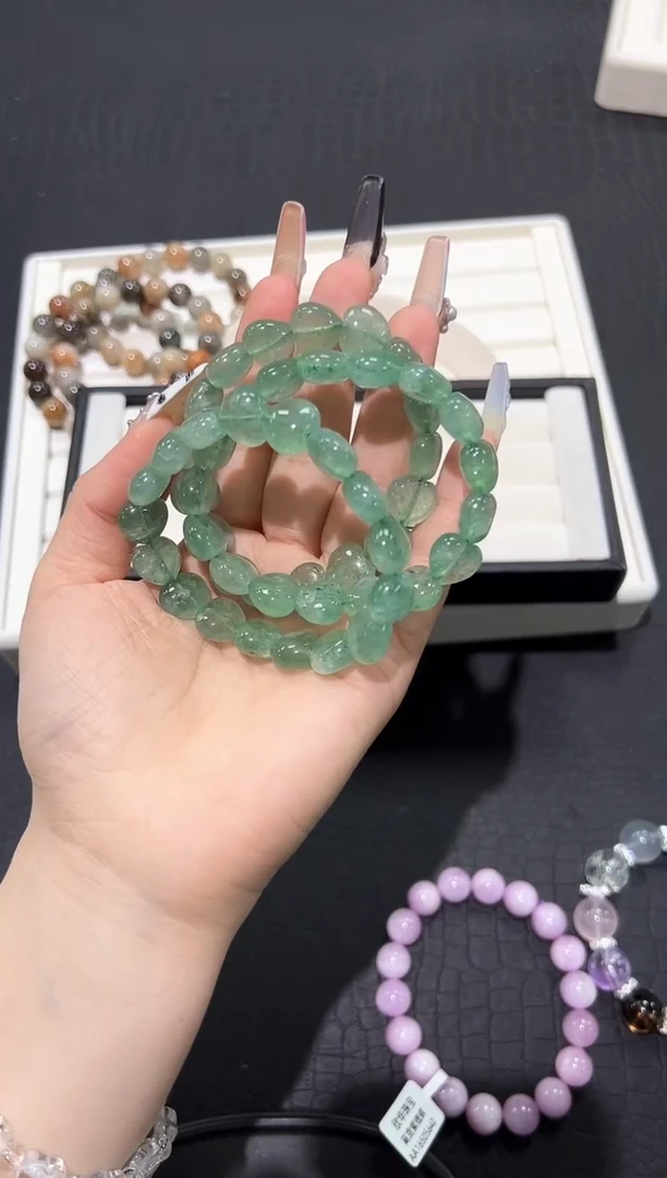 石英质玉手链未镶嵌24e多样性发其一【1条】默认微瑕