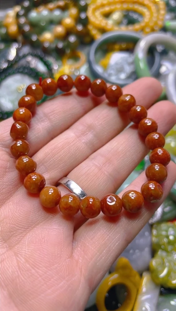 颈饰未镶嵌翡翠8MM