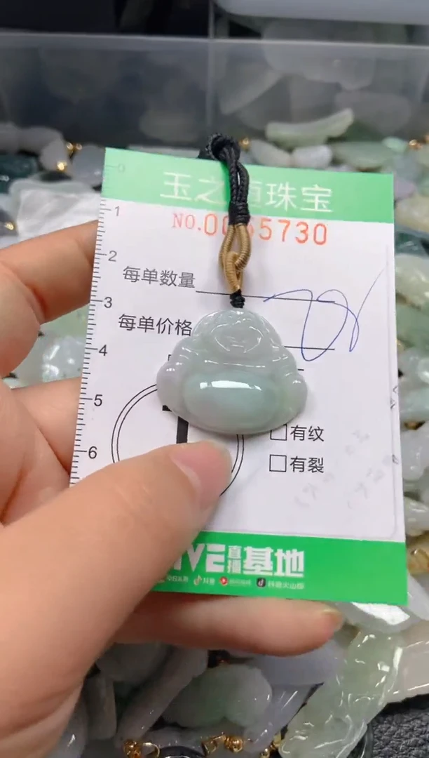 【闪购商品】翡翠未镶嵌颈饰闪购0055730