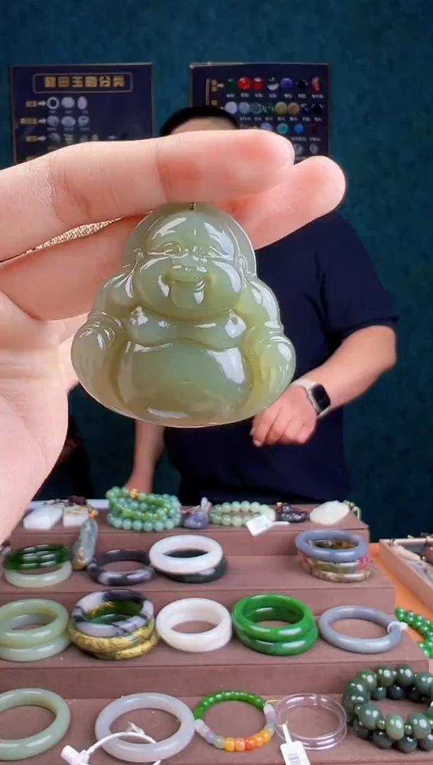 和田玉未镶嵌颈饰多样性发货 拍一单发一个