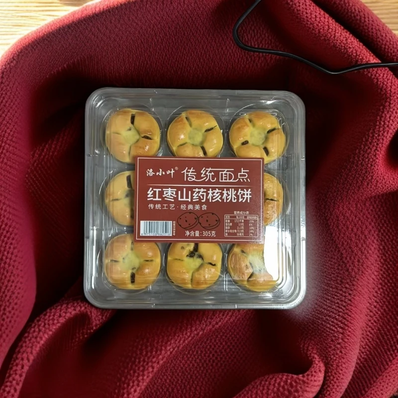 【保质期至25.10.19】红枣山药核桃饼 305g*3盒