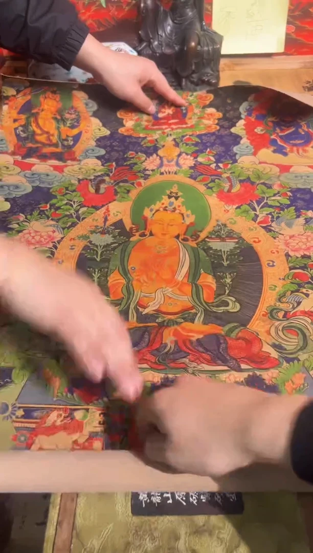 卷轴画卷轴画奥奥的唐卡