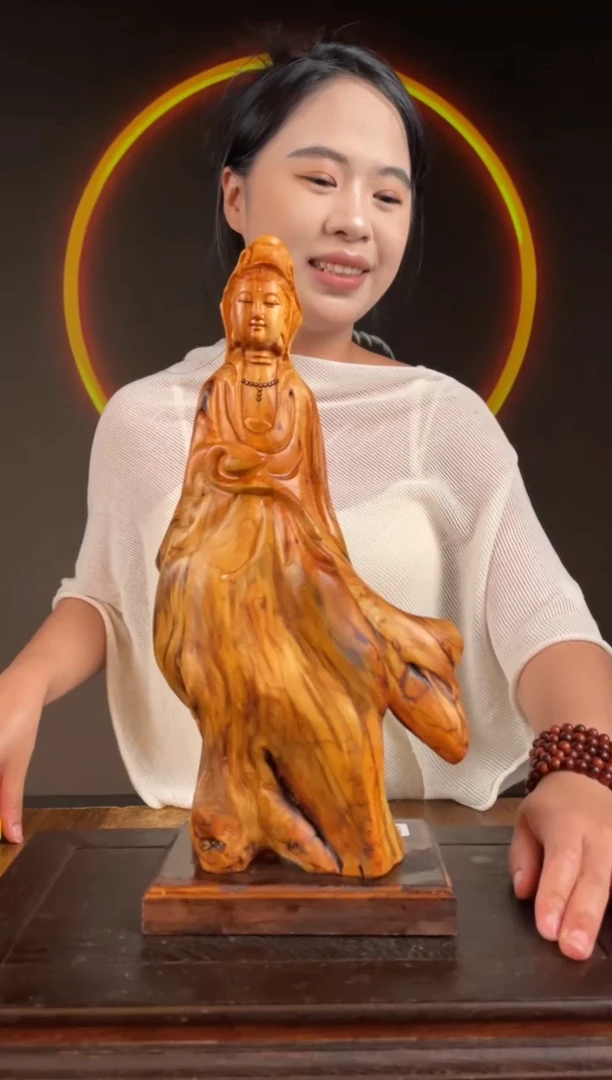 柏木（崖柏）手工摆件,先抢先得! 编号:217