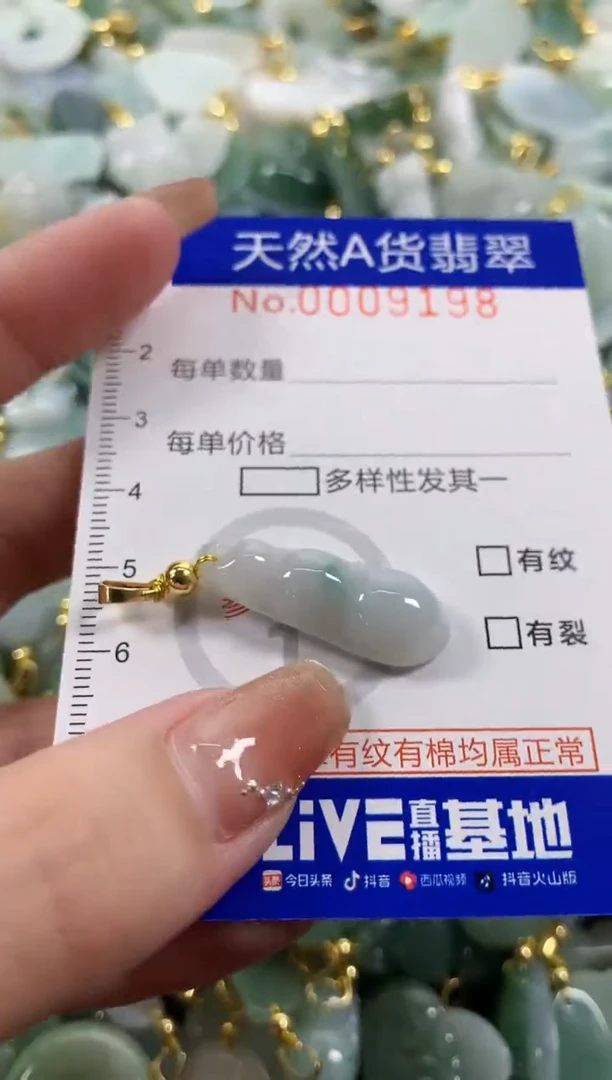 颈饰未镶嵌翡翠天然A货翡翠