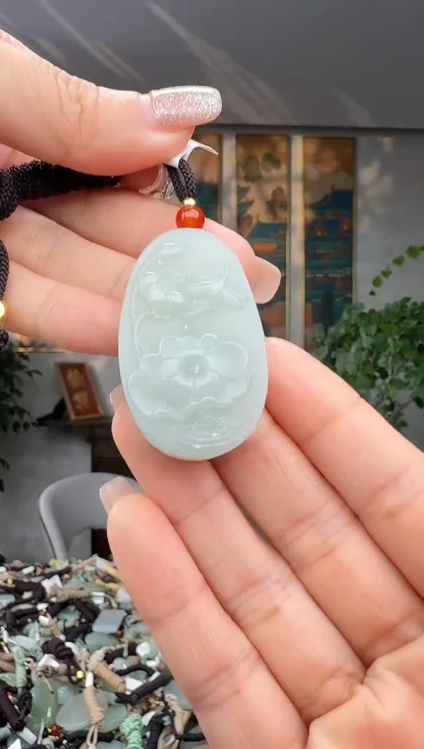 颈饰未镶嵌和田玉拍一发一多样性发货