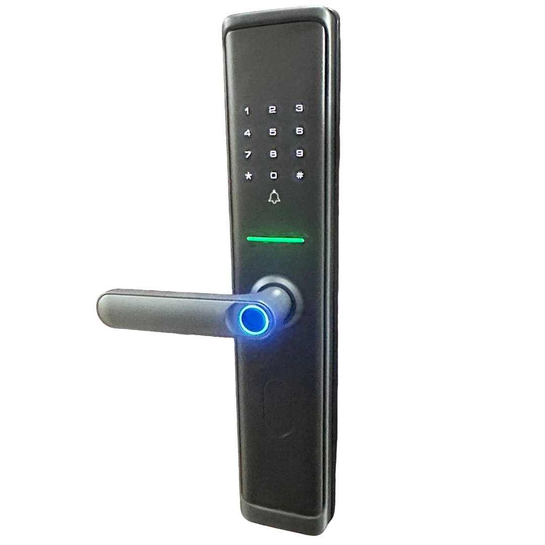 指纹密码智能锁入户门防盗电子锁