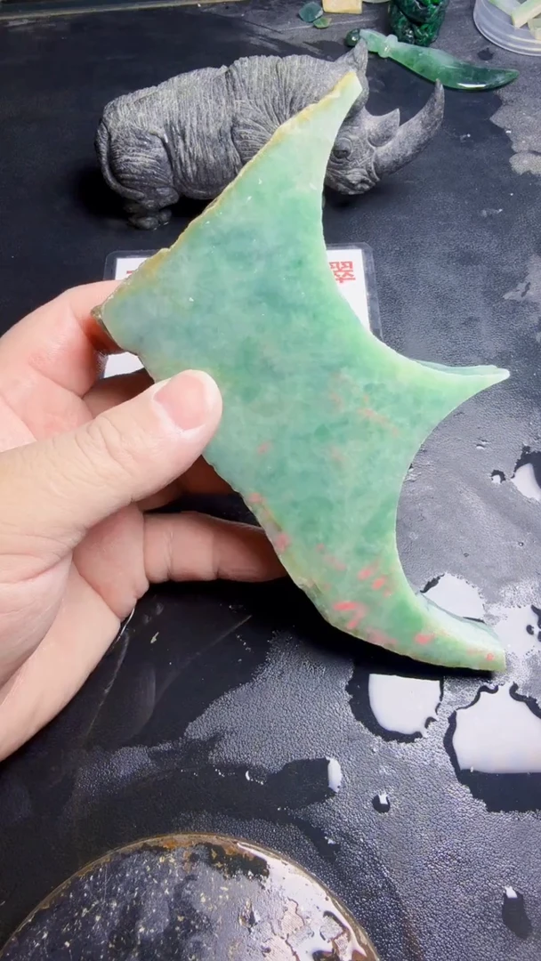 未镶嵌挂件翡翠天然翡翠253